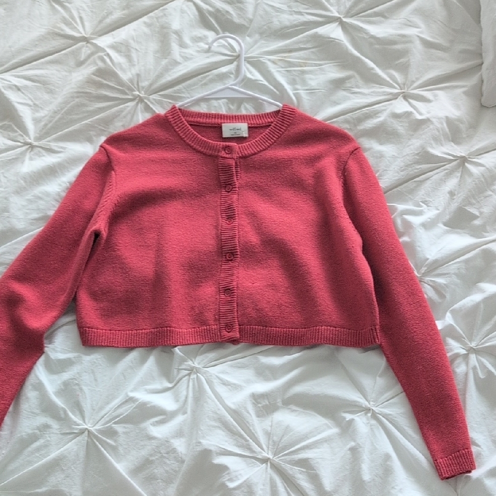 Aritzia wilfred Sicily Cropped Cardigan - Picture 3 of 11
